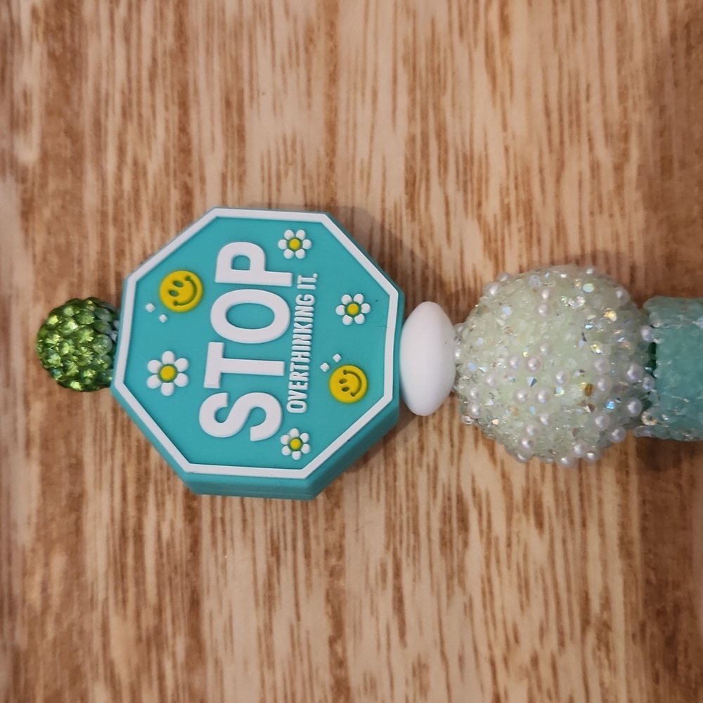 Beaded pen - Picture 2 of 4